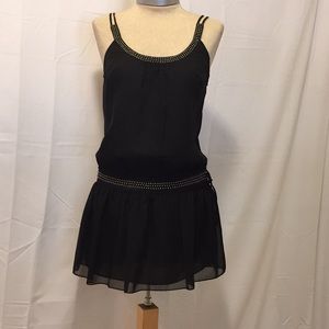 Guess Black w/silver beads Concert/Festival Dress